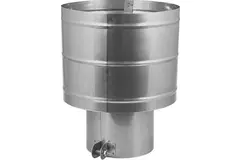 Trækhætte diameter 100 mm I316L (D0.6)