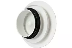 Vent-Axia UniflexPlus RVG 125 mm styrbar ventil stor - hvid
