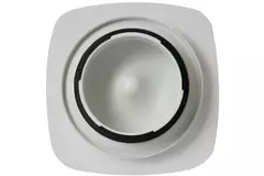 Vent-Axia UniflexPlus RVV 125 mm justerbar ventil firkantet - hvid