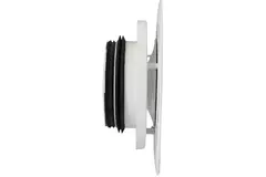 Vent-Axia UniflexPlus RVV 125 mm justerbar ventil firkantet - hvid