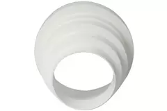 Ventilation i plast, universal, reduktioner, til diameter 80 – 150 mm VA80