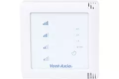Vent-Axia Multihome trådløs 4-positionskontakt med batteri – Hvid – SSU-B