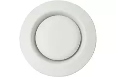 Zehnder-udsugningsventil plastik 125mm signal hvid - STC 100/125