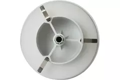 Zehnder-udsugningsventil plastik 125mm hvid indpakket - STK 1 100/125