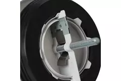 Zehnder-udsugningsventil metal 125mm hvid - STB 1-125