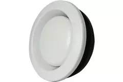 Zehnder-udsugningsventil metal 125mm hvid - STB 1-125