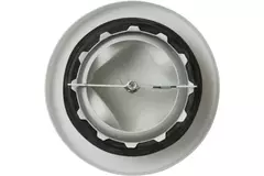 Zehnder-udsugningsventil metal 125mm hvid - STB 2-125