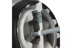 Zehnder-udsugningsventil metal 125mm hvid - STB 2-125