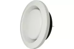 Zehnder-udsugningsventil metal 125mm hvid - STB 2-125