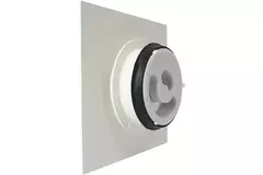 Vasco luksusdesignet loftventil lige firkantet (inkl. smiley)