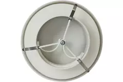 Ventilationsforsyningsventiler i plastik 125mm RAL 9003 med friktionsfjedre - VST125