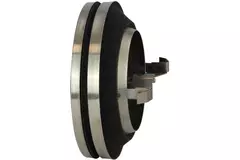 Ventilationsventil i rustfrit stål, design Ø125 mm - DVIR125