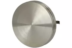 Ventilationsventil i rustfrit stål, design Ø125 mm - DVIR125