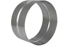 Samlestykke med muffe til spiralmuffe Ø100 mm