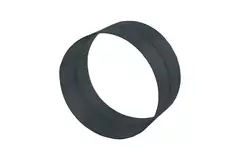 Spiro-tilslutningsmuffe til fittings 125 mm (sendz. zinkbelagt) RAL7016