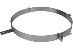 Sendzimir-galvaniseret gulvbeslag Ø 250 mm (245-265)