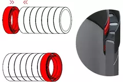 Tilslutningsstykke til isoleret rør diameter 160 mm
