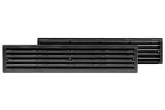 Dørrist 450x92 mm sort - VR459M